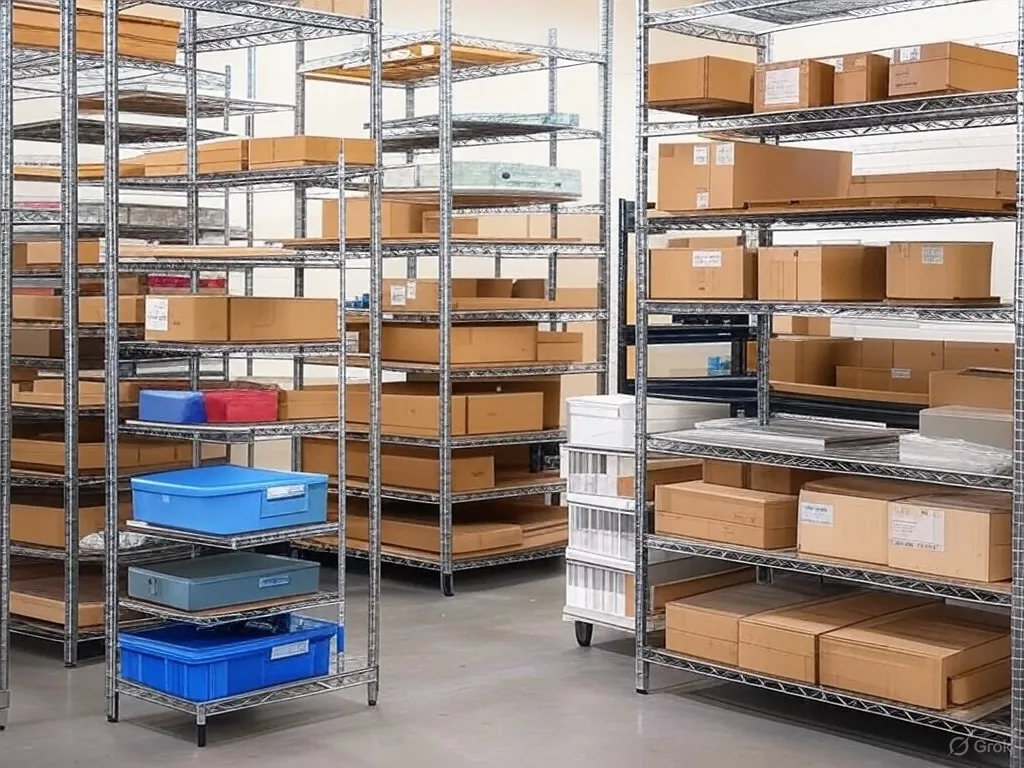 كيفية اختيار رفوف التخزين المناسبة