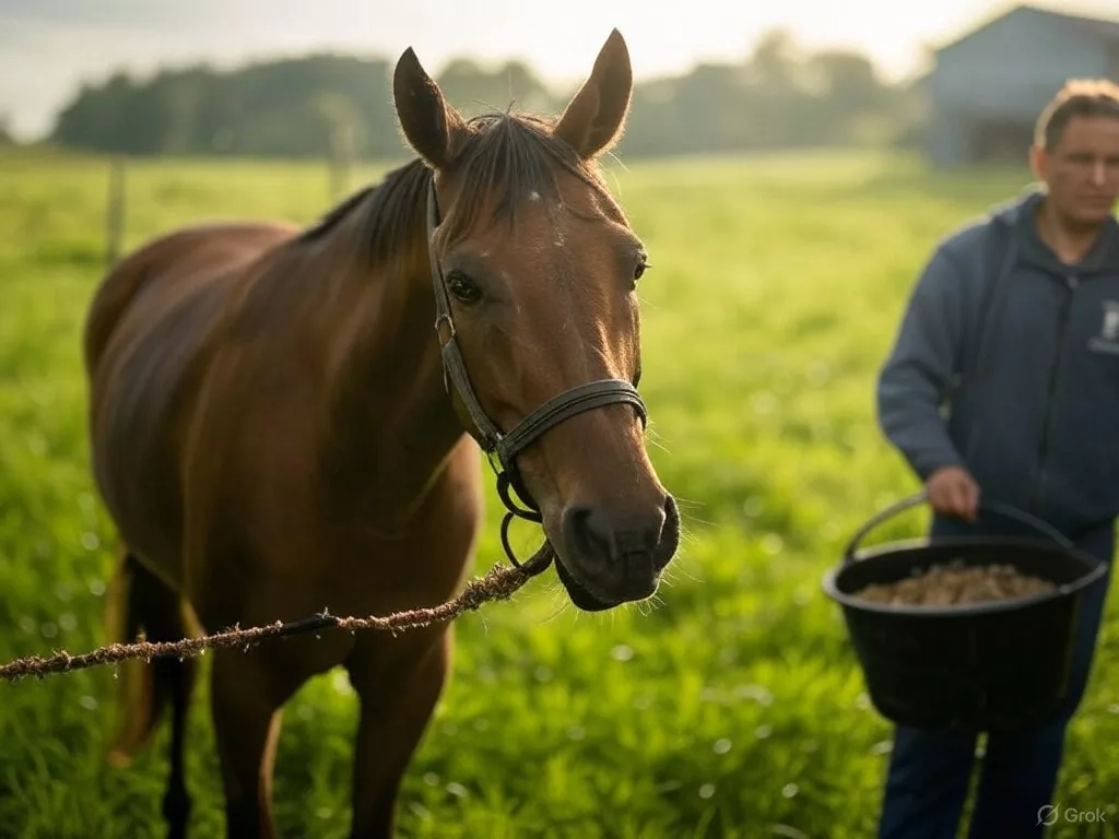 المغذيات الأساسية للخيول