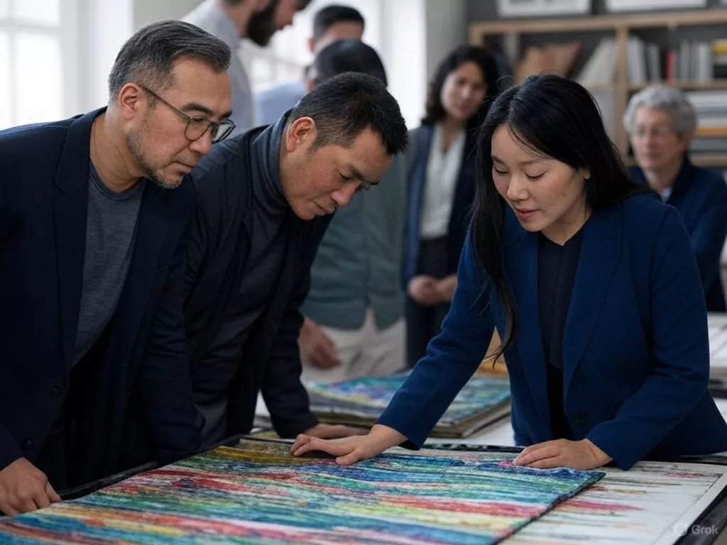 وراء الكواليس: رحلة مصممي الأنماط