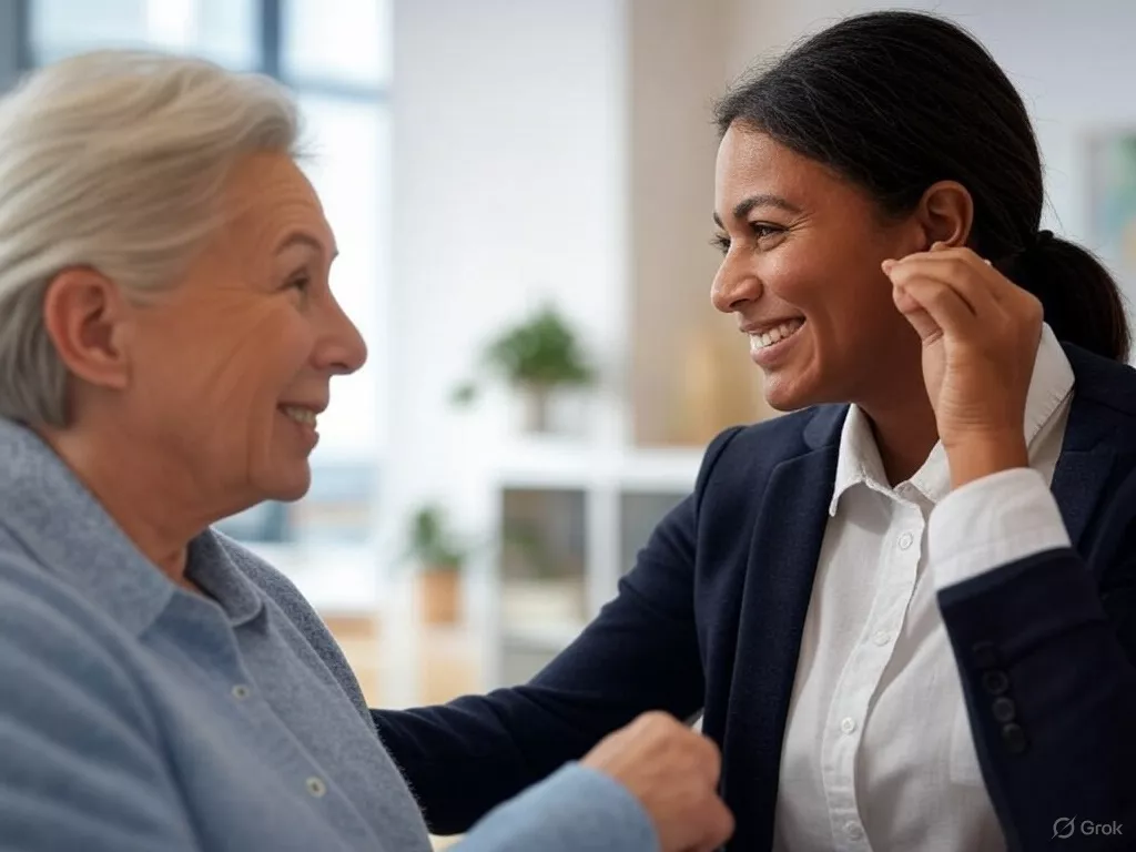 مركز الرعاية السمعية المبتكرة: ابق على اتصال بالأصوات التي تهمك