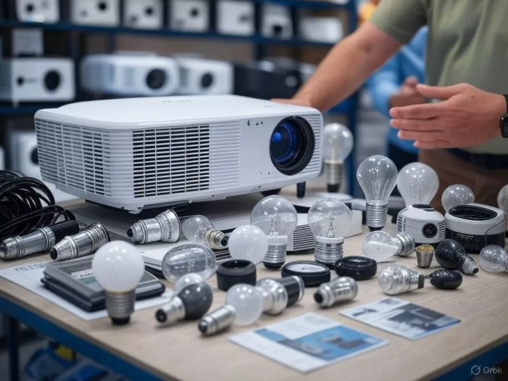 أجزاء البروجيكتور